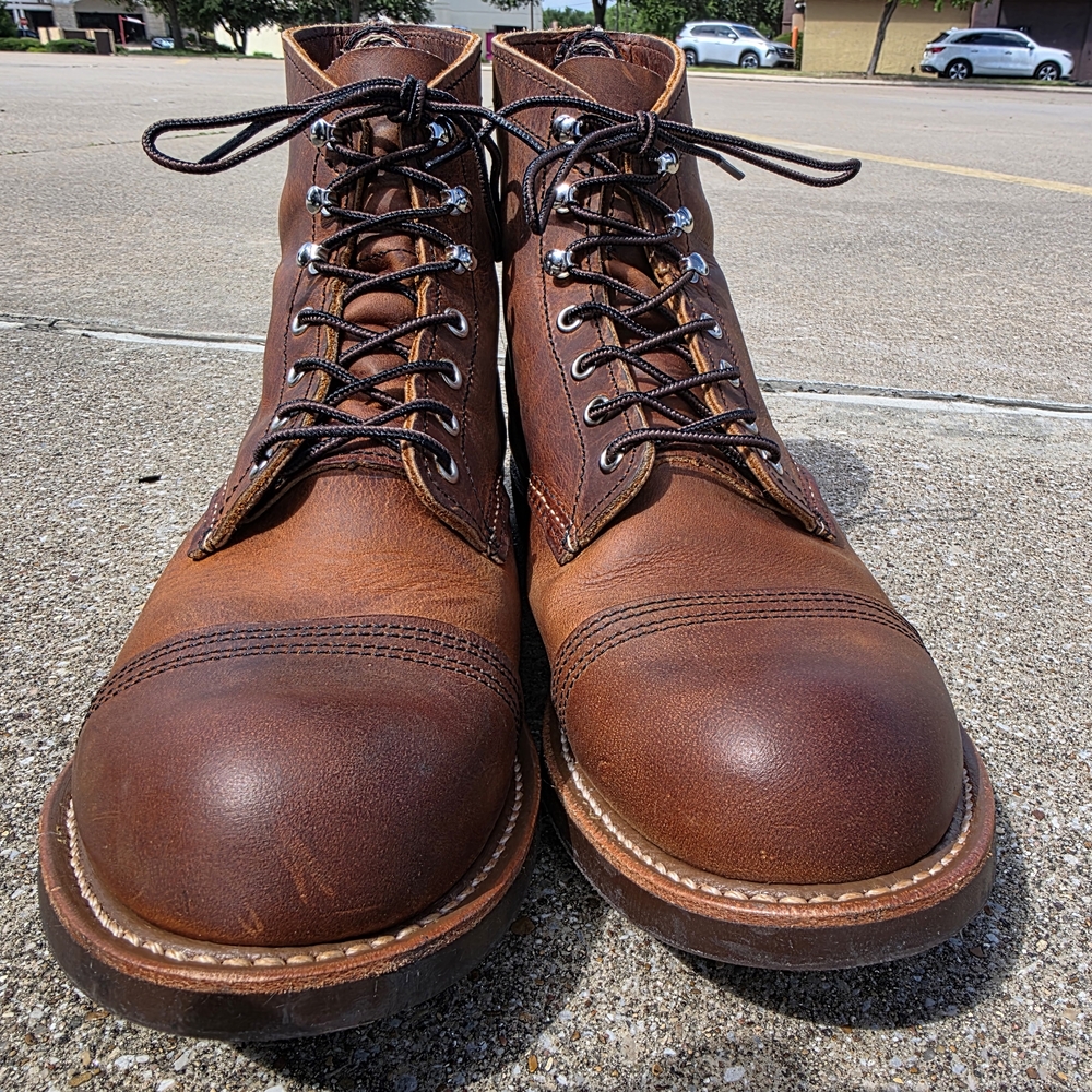 Red Wing Brown Leather Boots 8085 CRT